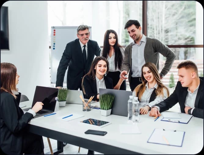 Anthemion team in a planning session